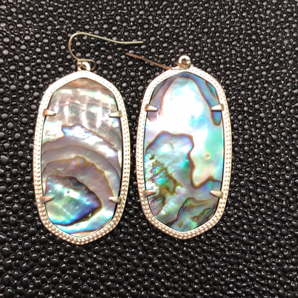 Danielle Abalone Shell Earrings